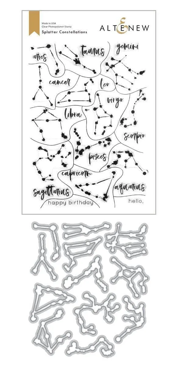 altenew-splatter-constellations-stempel-sternzeichen-komplett-bundle image 1