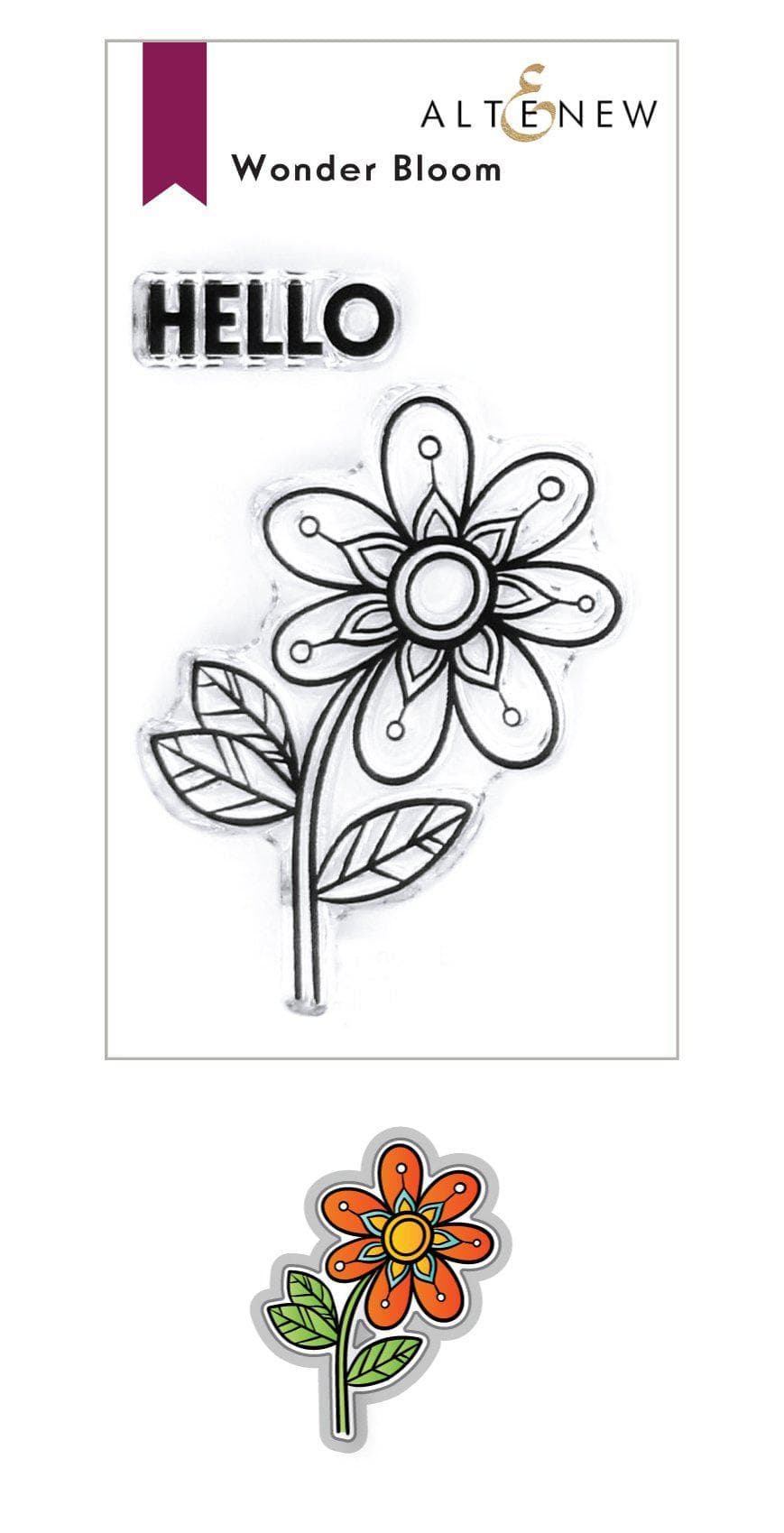 altenew-wonder-bloom-stempelset-komplett-bundle-hello-blumenmotiv image 1