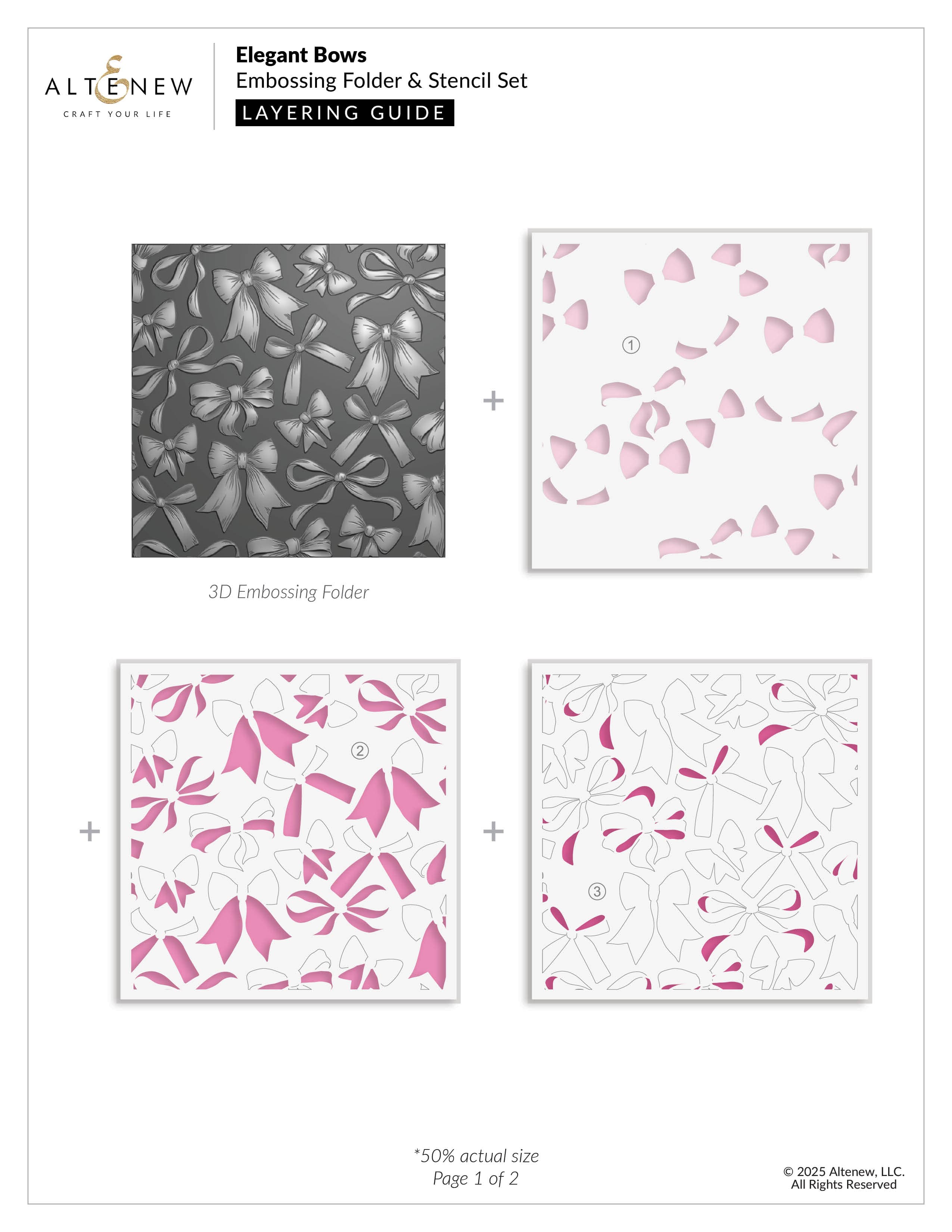 altenew-elegant-bows-3d-pr-gefolder-schleifen-motiv image 3