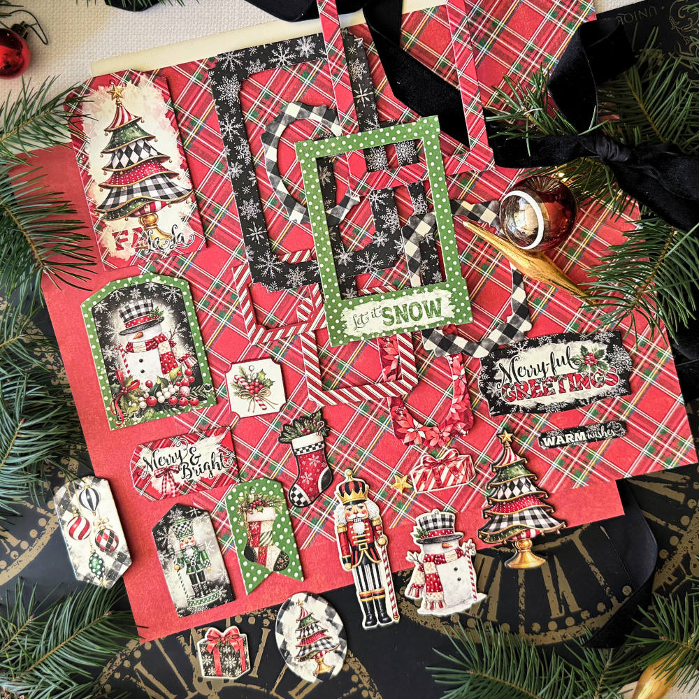 graphic-45-merry-ful-greetings-chipboard-tags-frames-34-tlg image 3