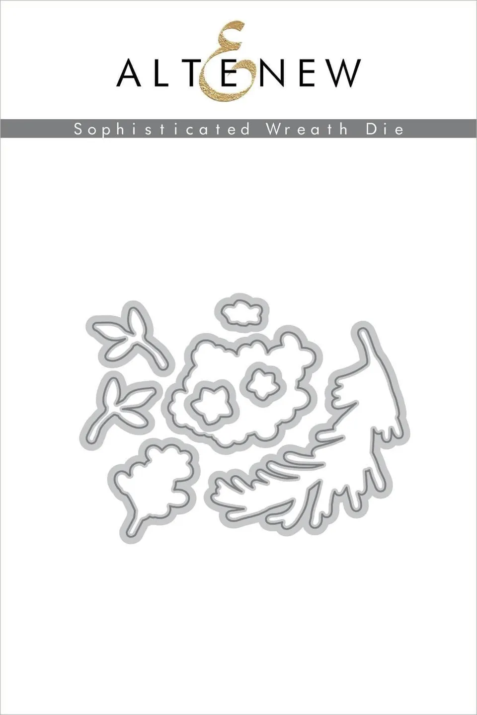 altenew-sophisticated-wreath-stanzschablonen-blumenkranz-8-teilig image 1