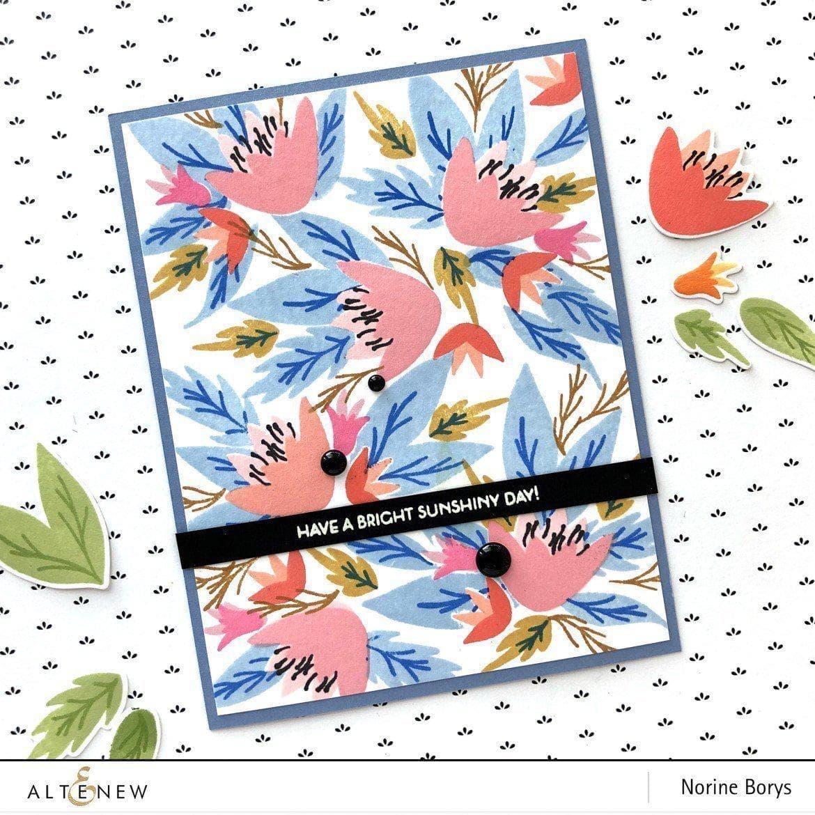 altenew-cherry-blossom-crisp-dye-ink-stempelkissen-rosa image 5