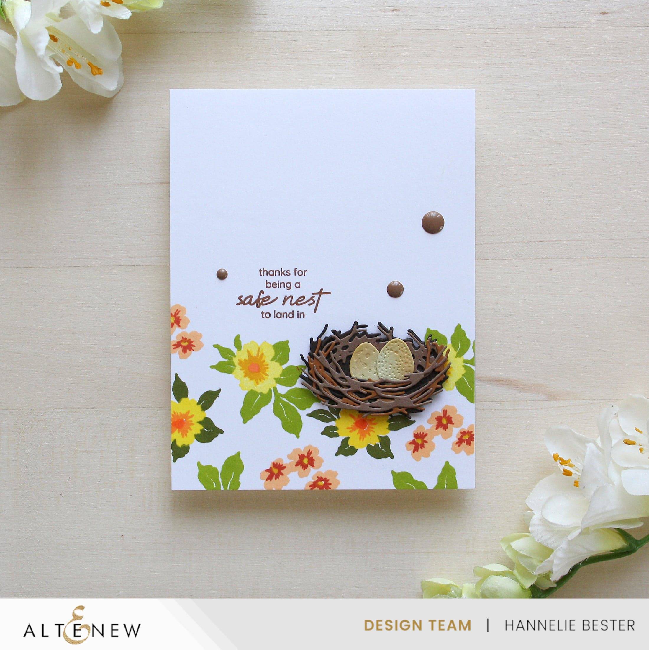 altenew-mini-delight-nestled-whimsy-stempel-stanzen-set-blumen image 7