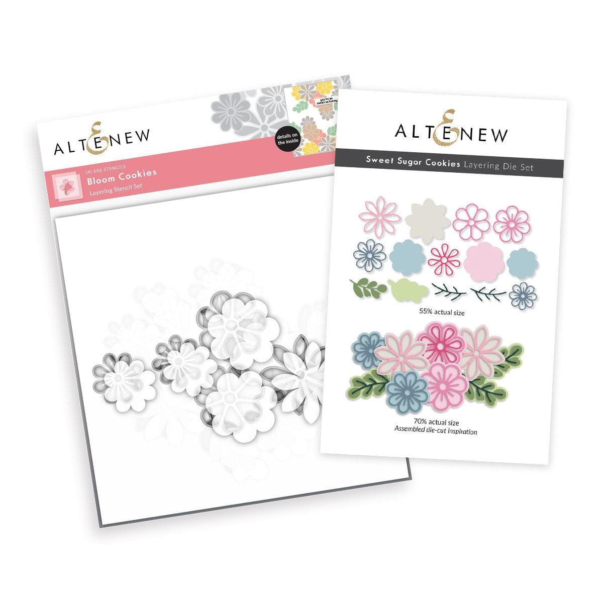 altenew-sweetly-layered-cookies-schablone-stanze-bundle image 1