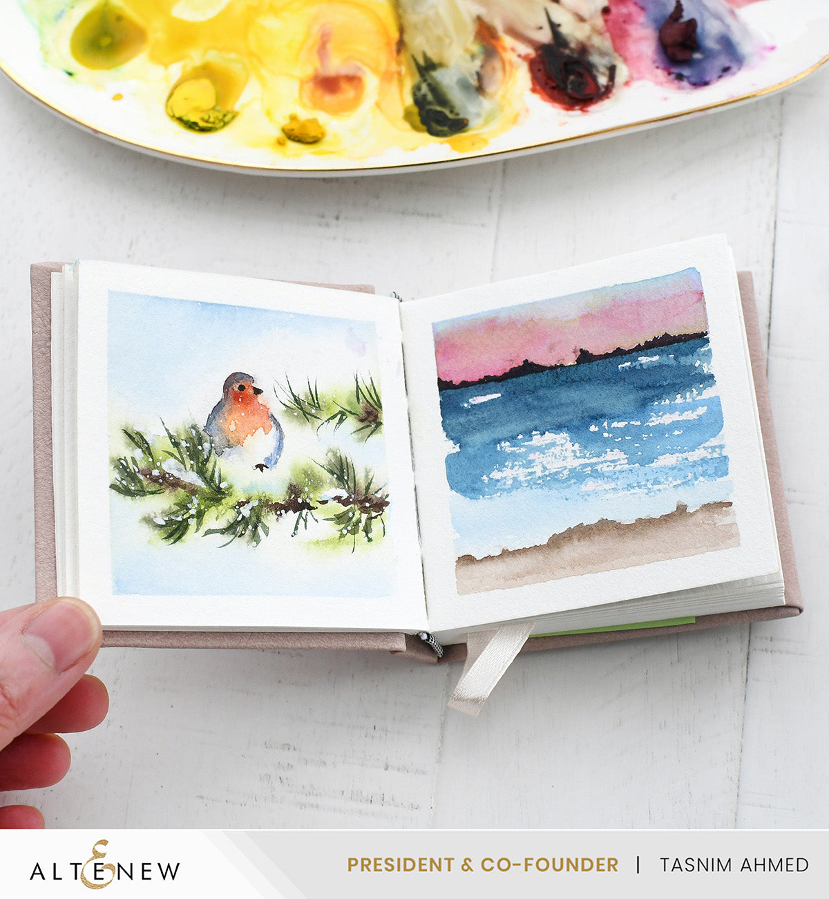 altenew-paper-more-luxe-watercolor-sketchbook-aquarellblock-300gsm image 7