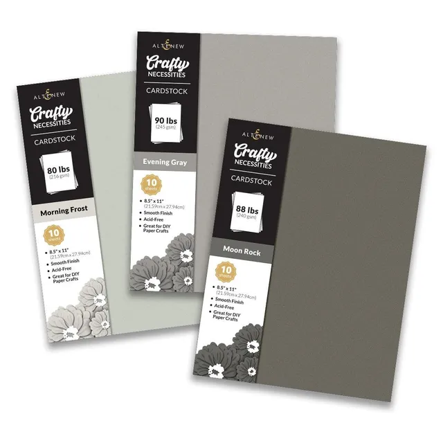 altenew-crafty-necessities-cardstock-warm-gray-30-blatt image 1