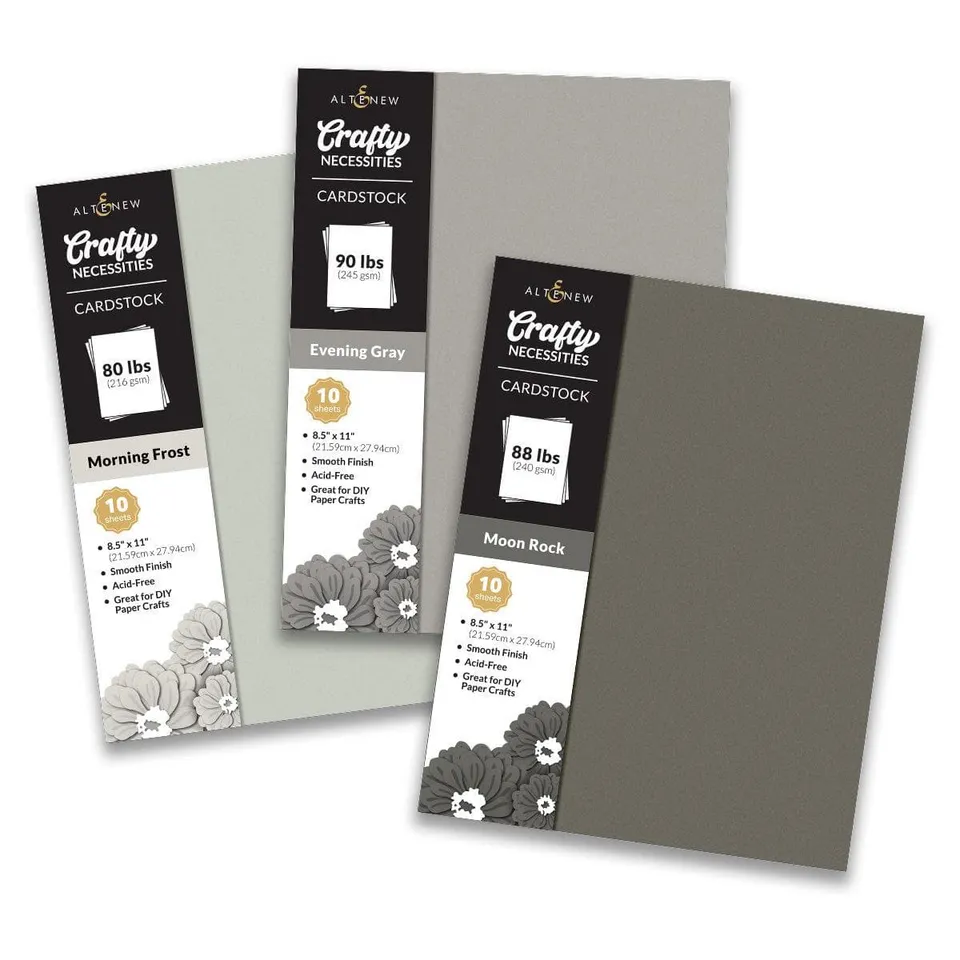altenew-crafty-necessities-cardstock-warm-gray-30-blatt image 1
