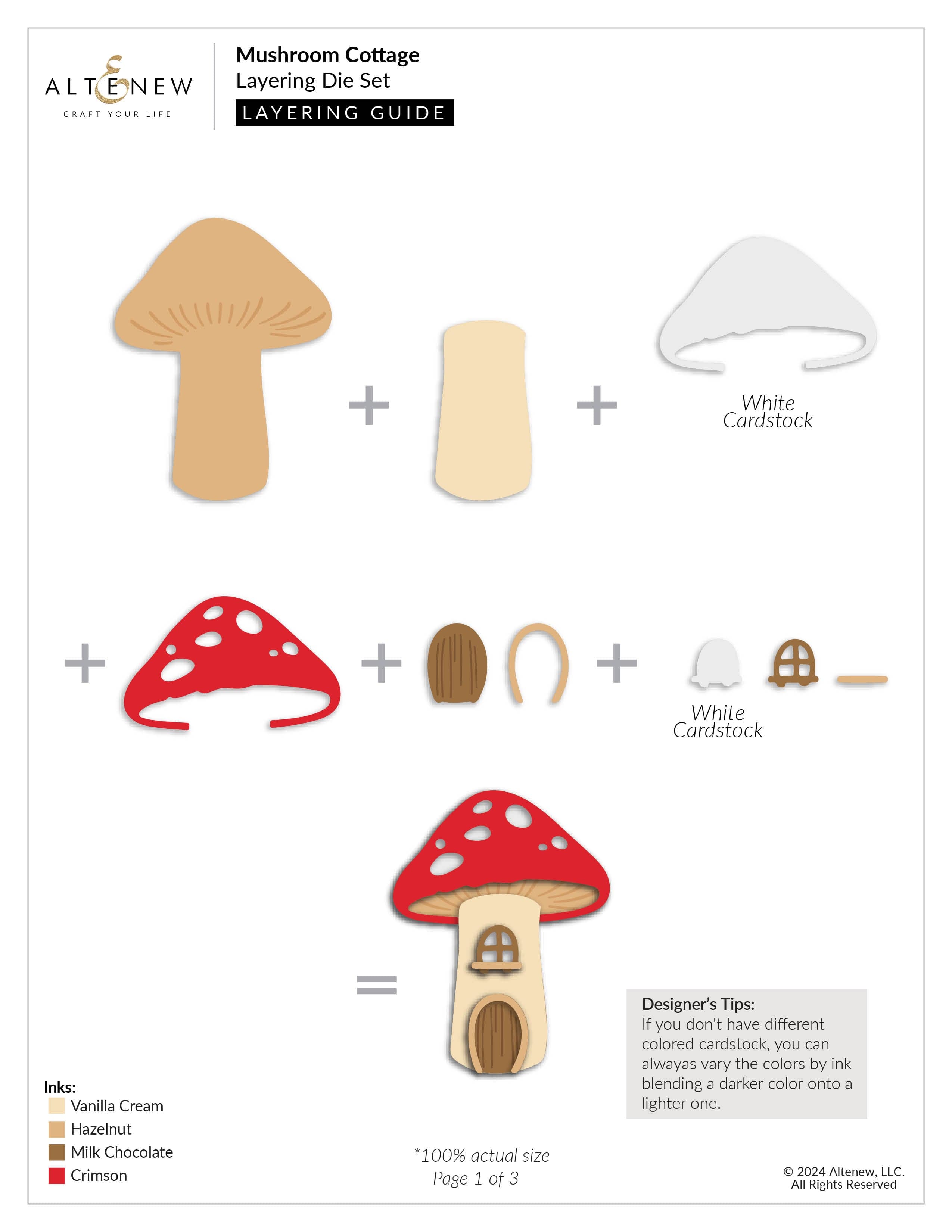altenew-mushroom-cottage-layering-die-set-pilzhaus-11tlg image 3