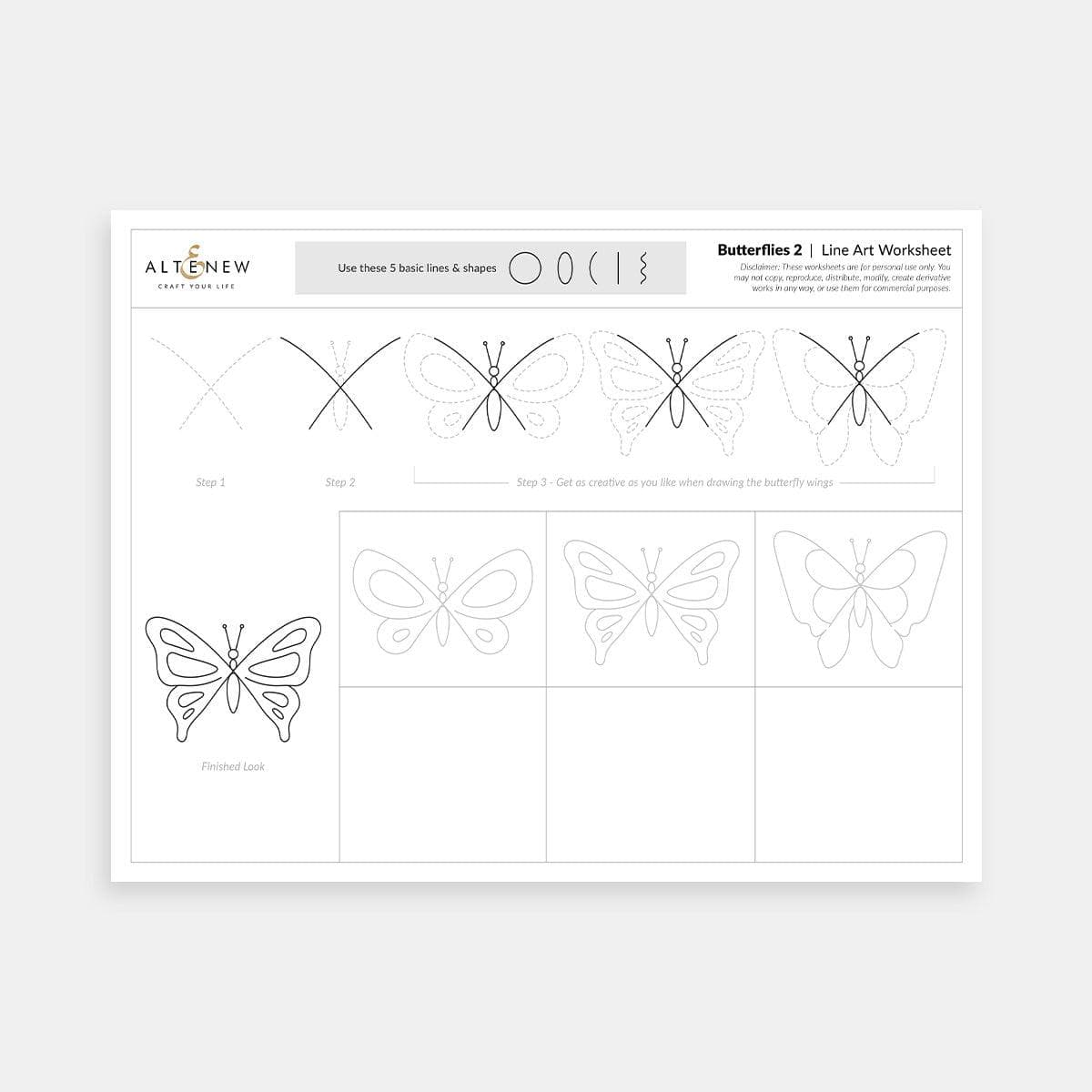 altenew-line-art-worksheets-leaves-florals-malvorlagen-download image 6
