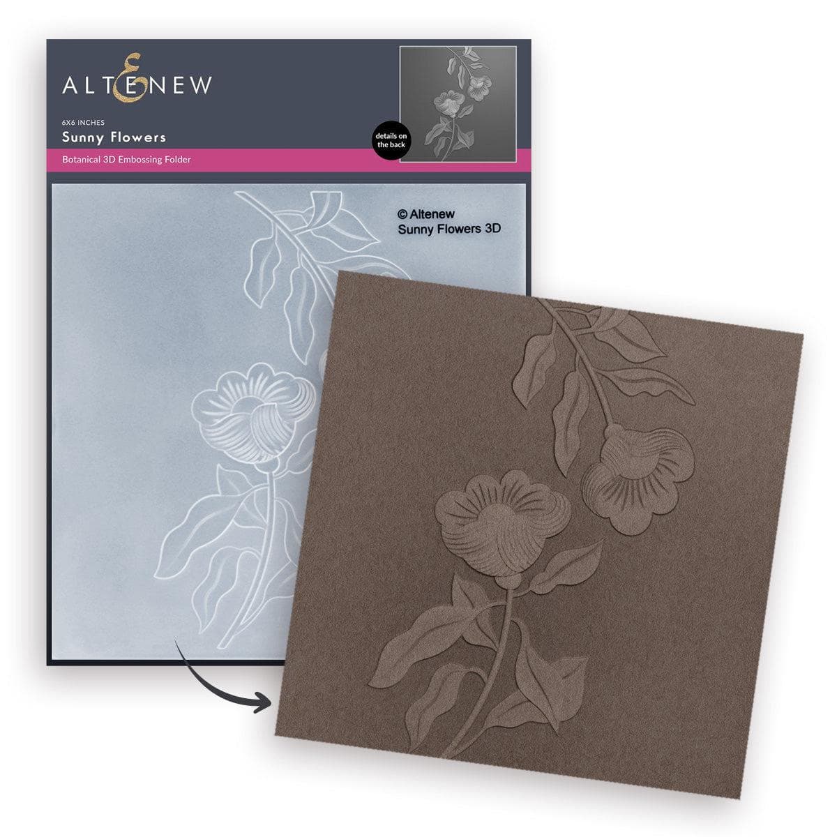 altenew-sunny-flowers-complete-bundle-stempel-stanzen-6x6 image 6