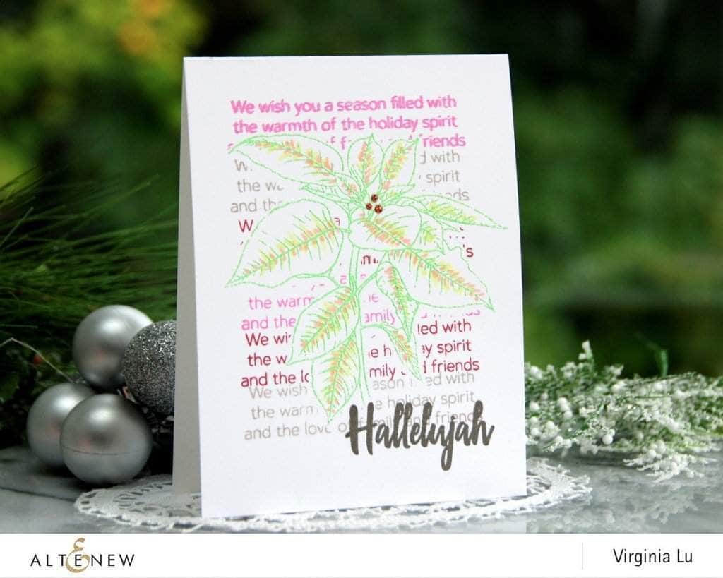 altenew-festive-poinsettia-stempelset-weihnachtsstern-4x6 image 5