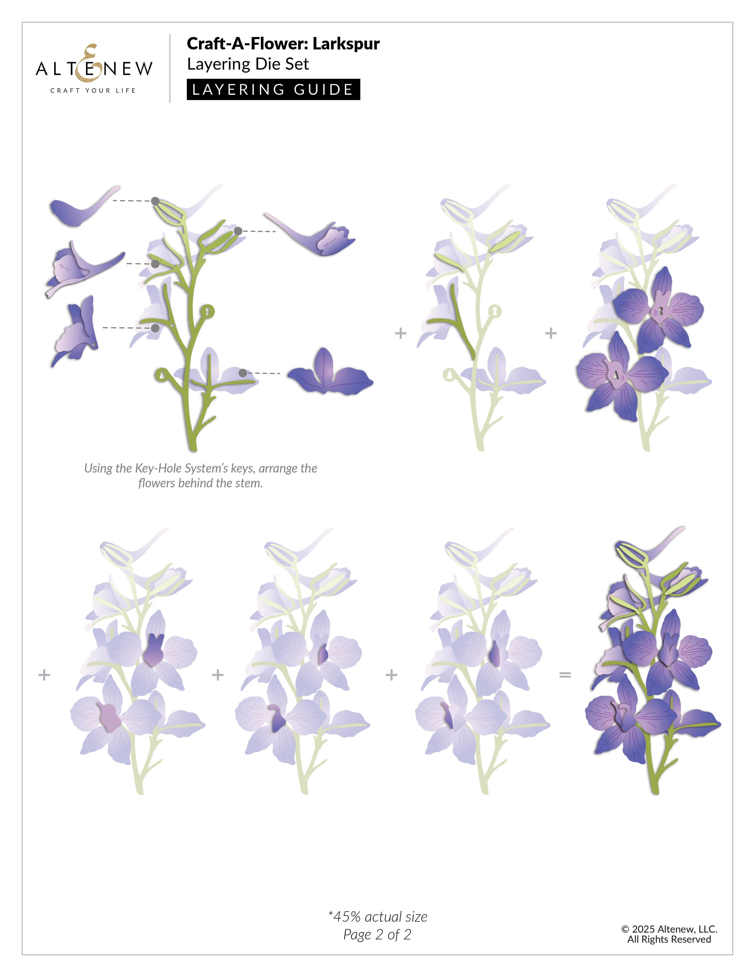 altenew-larkspur-craft-a-flower-stanzen-blumen-10-teilig image 4