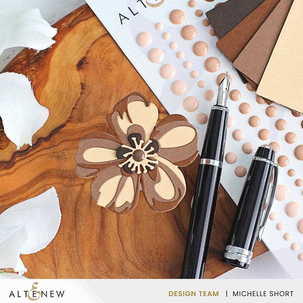 altenew-crafty-necessities-mocha-cardstock-papier-10-blatt-braun image 2