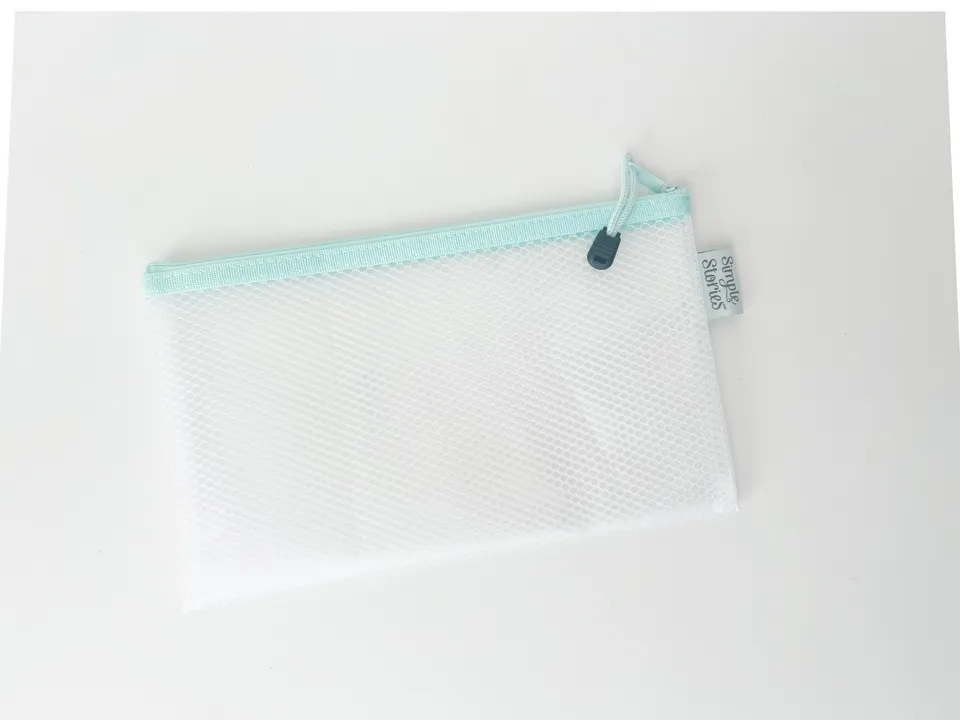 simple-stories-craft-storage-pouch-small-mint-aufbewahrungstasche image 1
