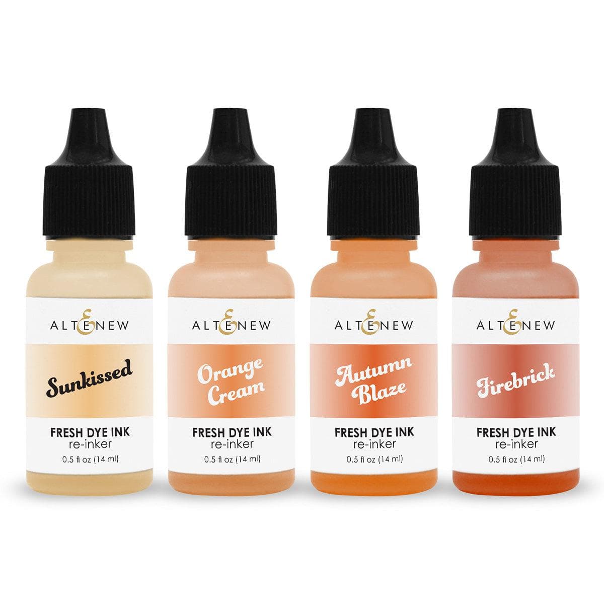 altenew-warm-cozy-fresh-dye-ink-reinker-set-orange image 1