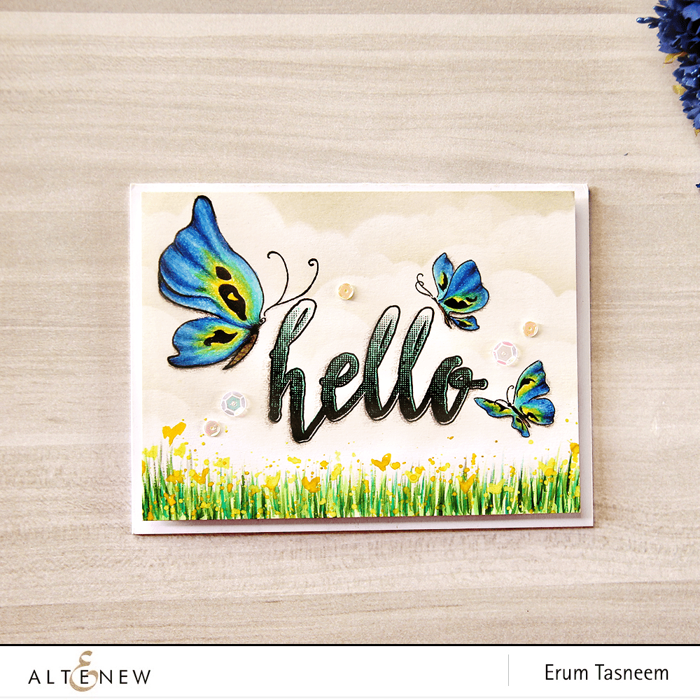altenew-halftone-hello-stempelset-gr-e-4x6 image 4