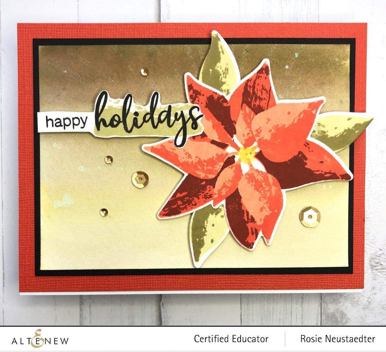 altenew-dry-brush-poinsettia-mask-stencil-schablone-6x6 image 4
