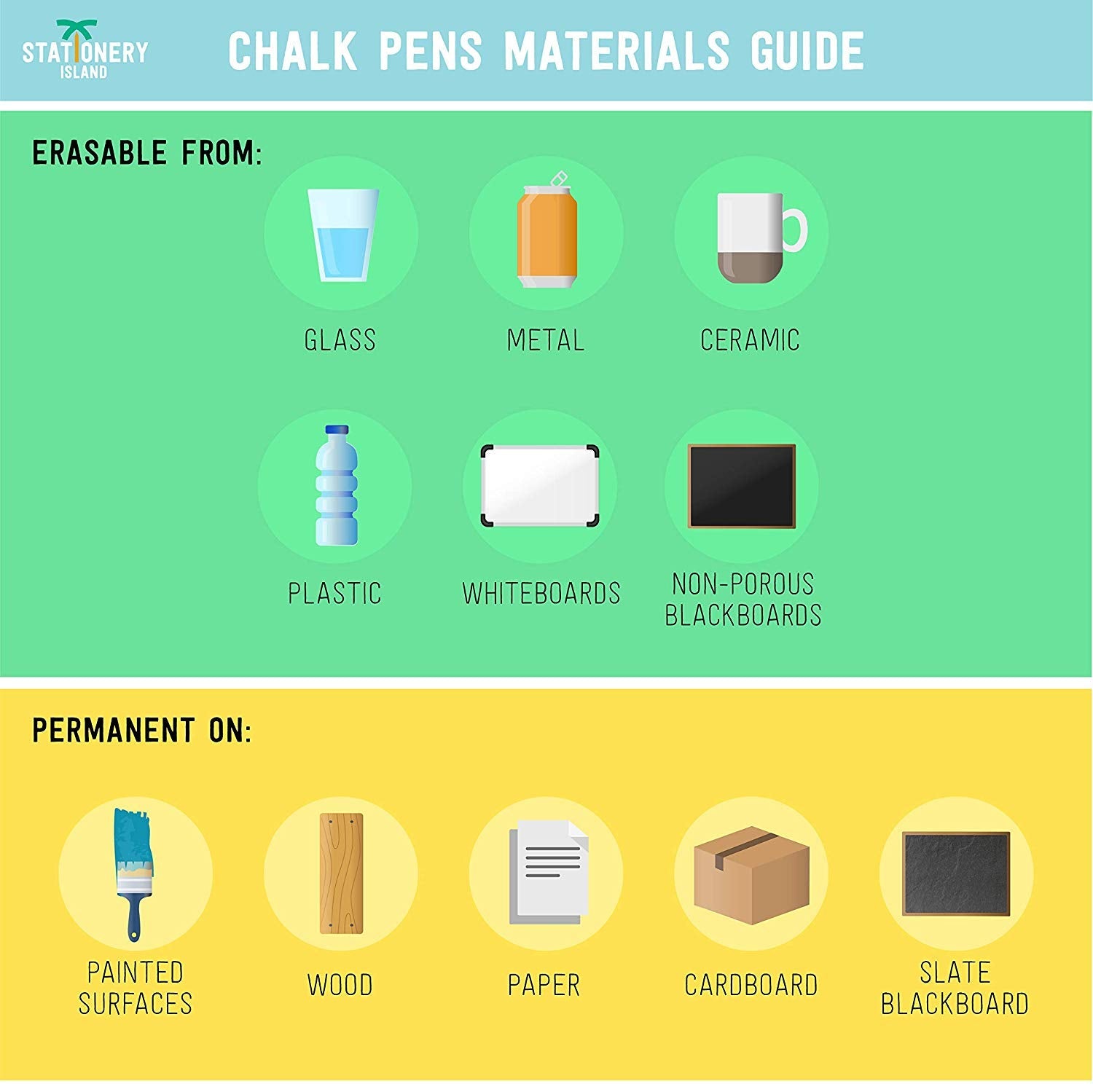 stationery-island-chalk-marker-kreidemarker-wei-6er-3mm image 3
