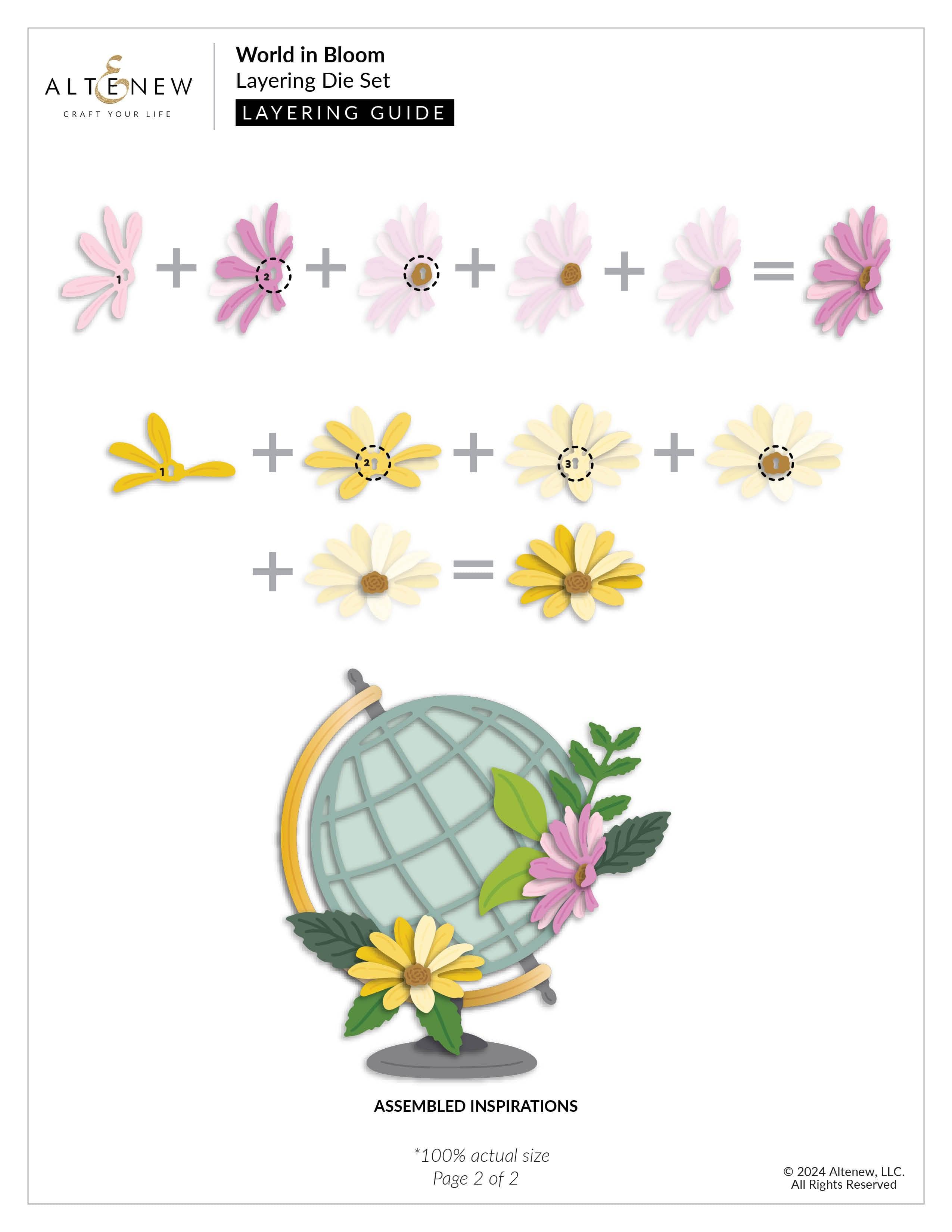 altenew-world-in-bloom-layering-die-set-globus-9-stanzen image 4
