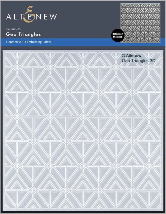 altenew-geo-triangles-3d-pr-gefolder-dreiecke-6x6 image 1