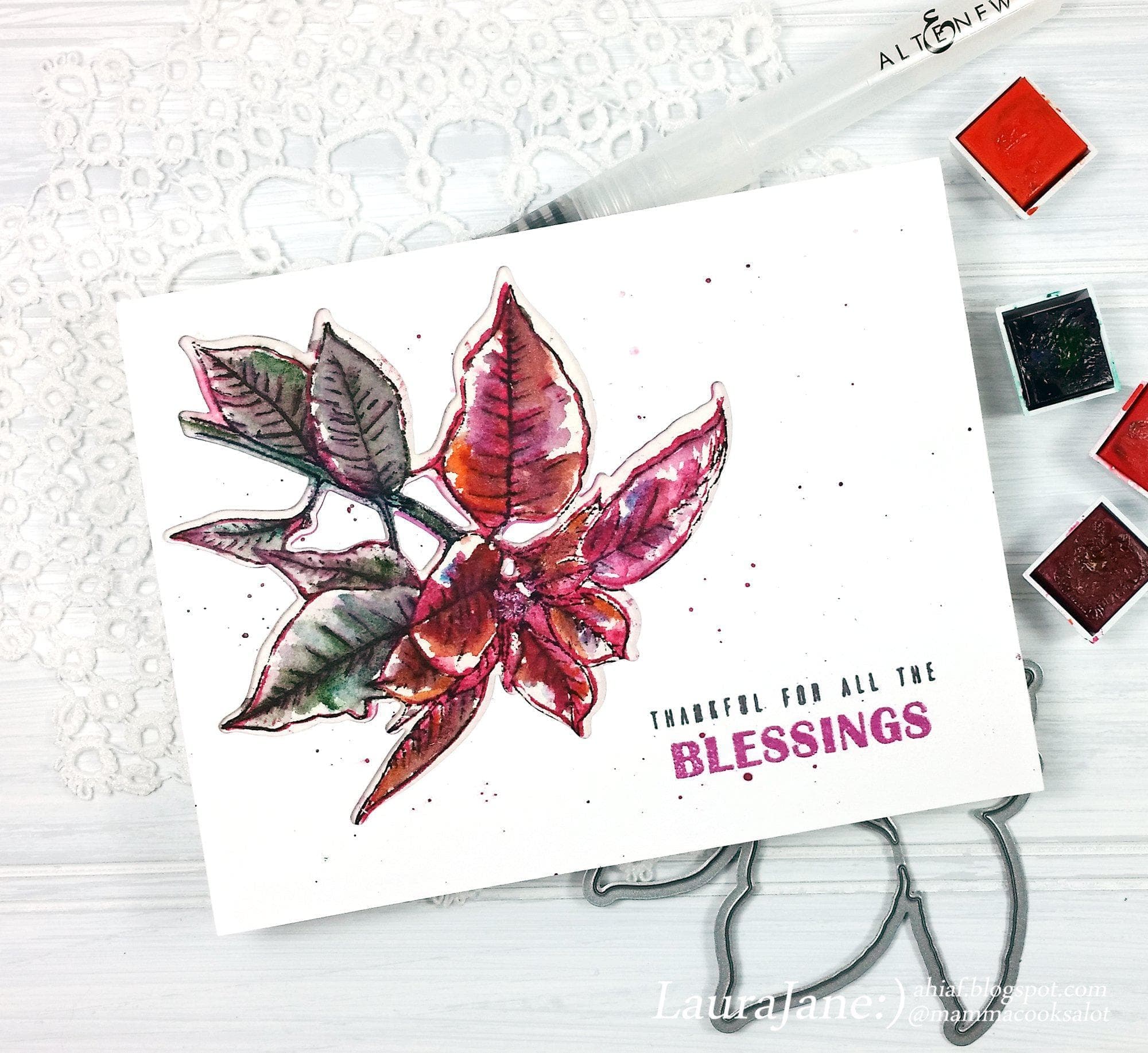 altenew-festive-poinsettia-stempel-stanze-weihnachtsstern image 3