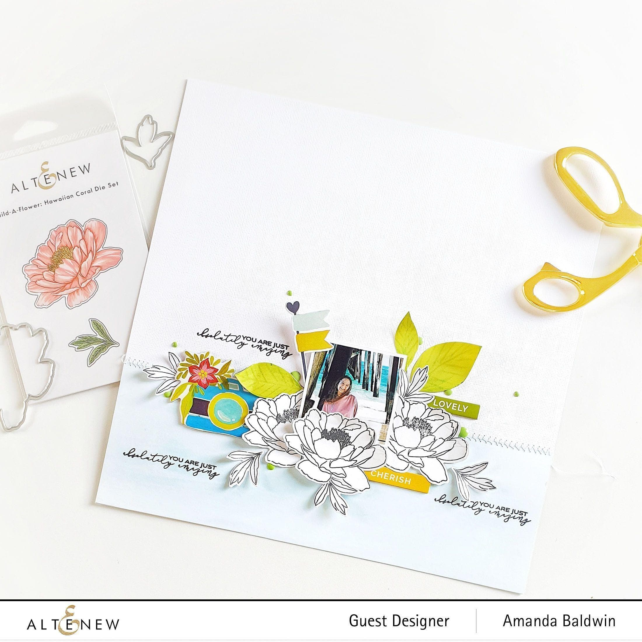 altenew-build-a-flower-hawaiian-coral-stempel-stanzen-set image 4