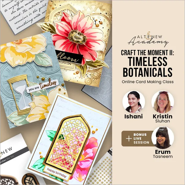 altenew-craft-the-moment-ii-timeless-botanicals-workshop-kit image 1