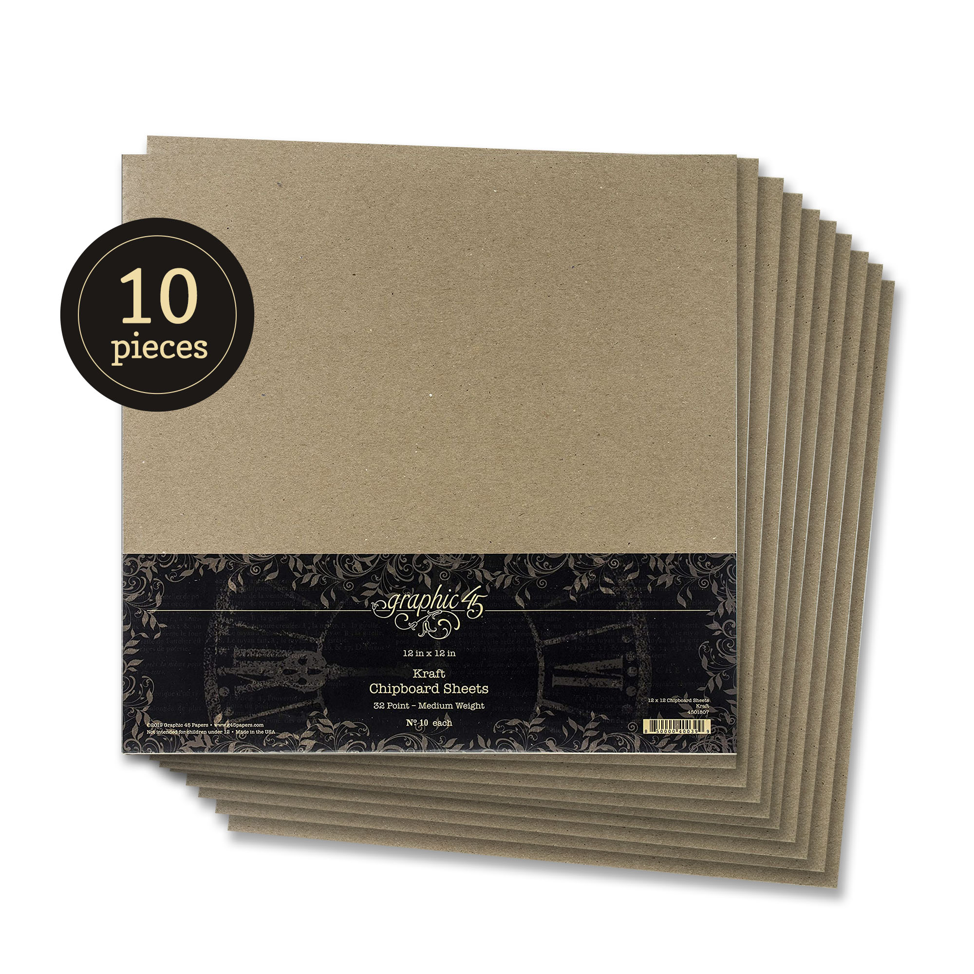graphic-45-kraft-chipboard-sheets-12x12-10-blatt image 2