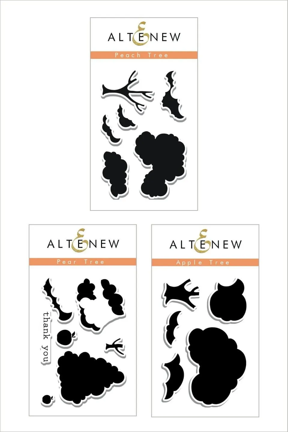 altenew-trees-mini-stempel-bundle-natur-2x3-3er-set image 1