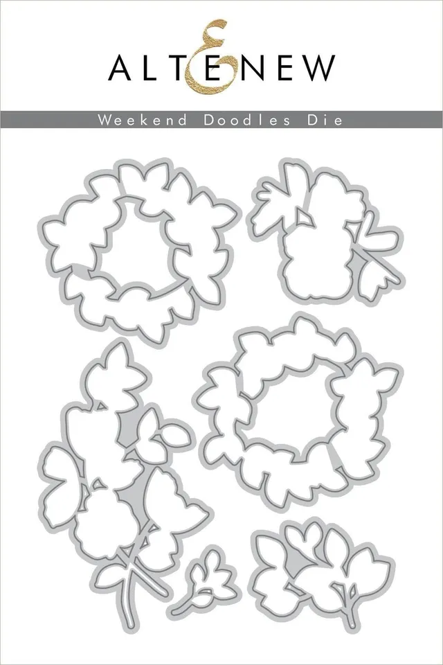 altenew-weekend-doodles-die-set-stanzschablonen-6tlg-blumen image 1