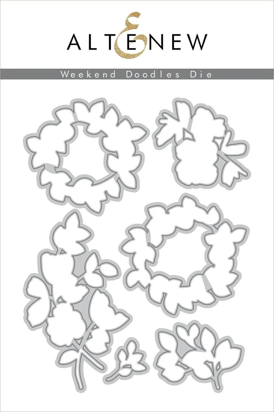 altenew-weekend-doodles-die-set-stanzschablonen-6tlg-blumen image 1