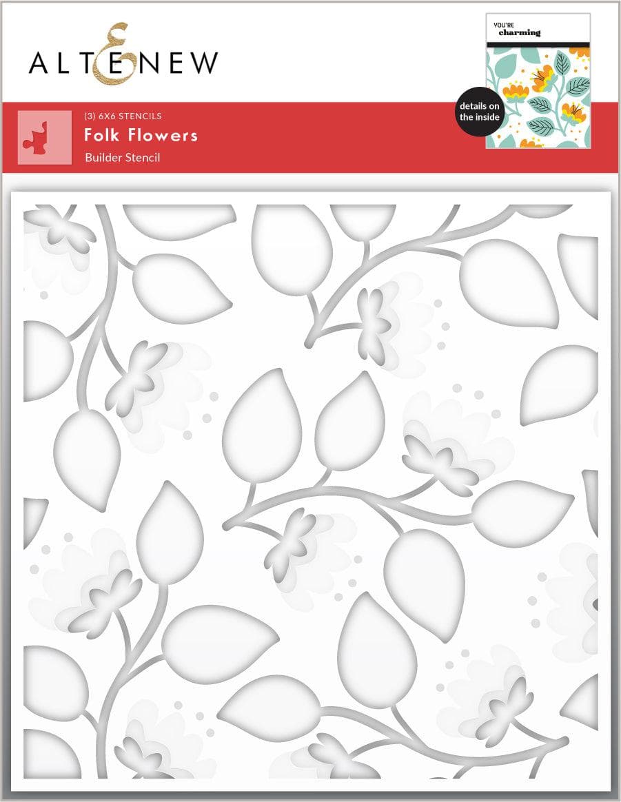 altenew-folk-flowers-builder-schablone-3in1-set-floral image 1