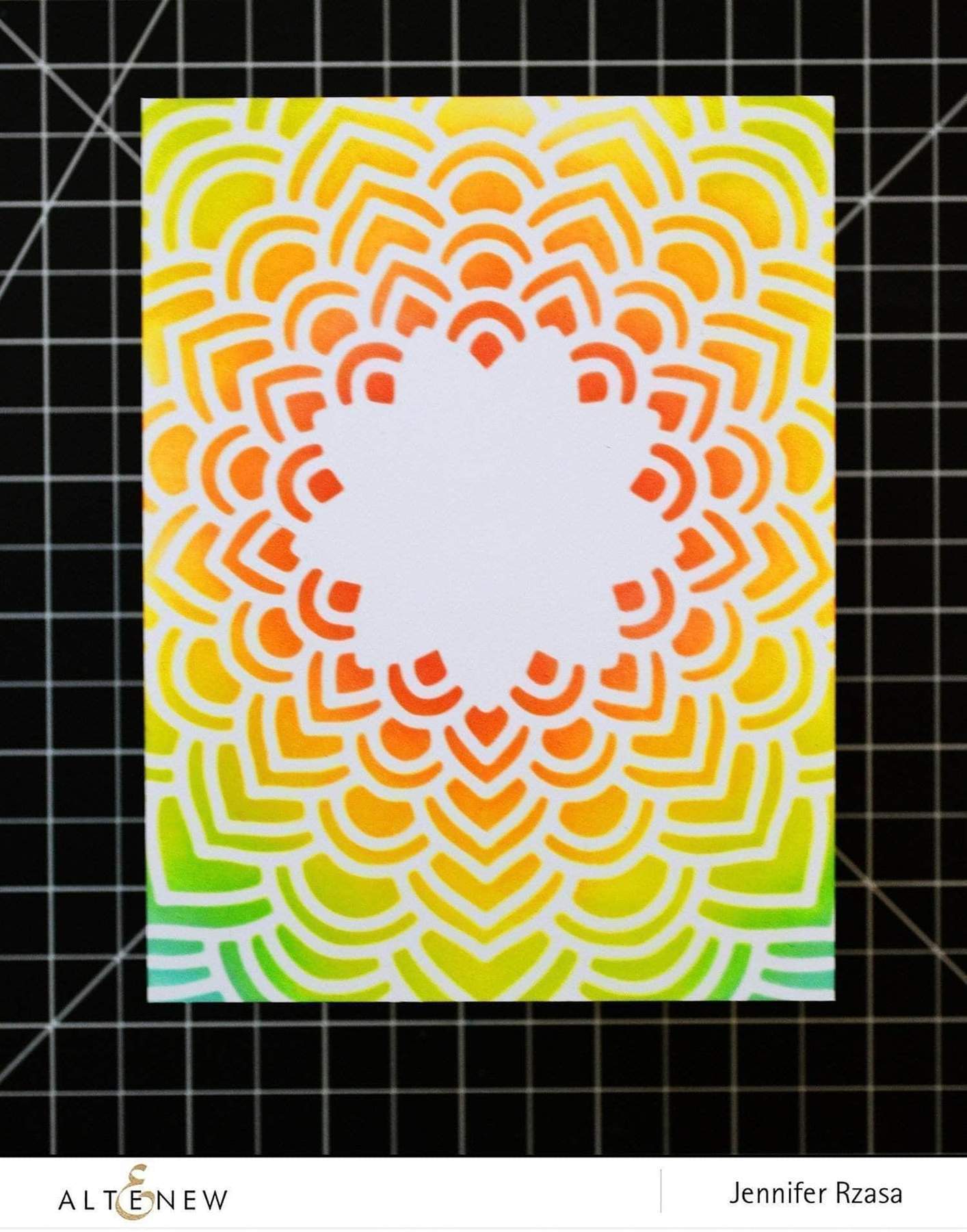altenew-stencils-floral-mandala-schablone-8x8-hintergrund image 4