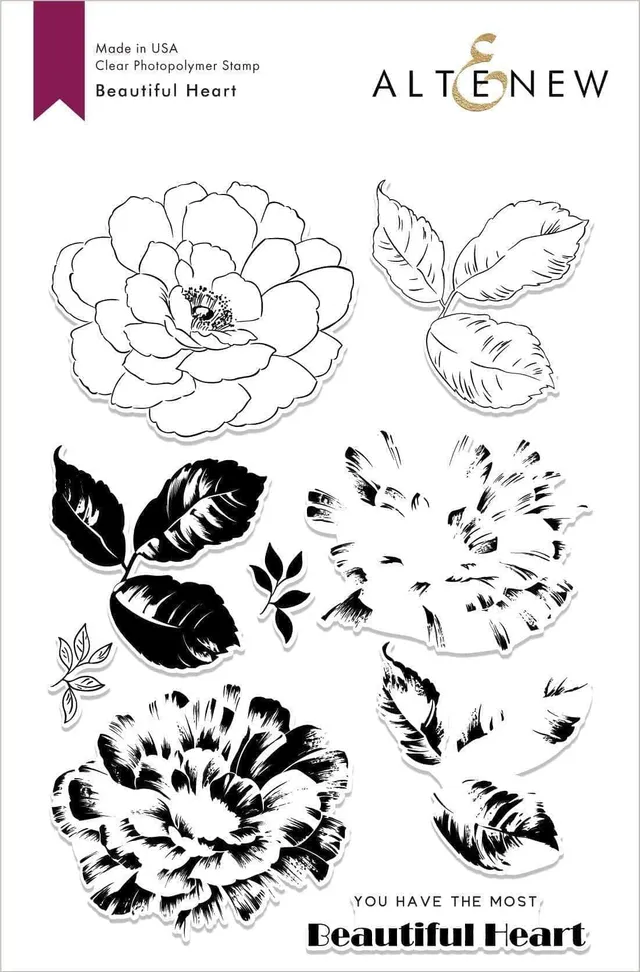 altenew-beautiful-heart-stempelset-blume-9-stempel image 1