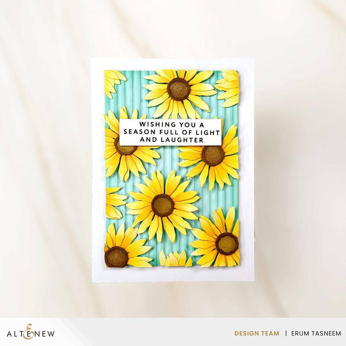 altenew-bright-bloom-layering-stanzen-sonnenblume-4tlg image 2