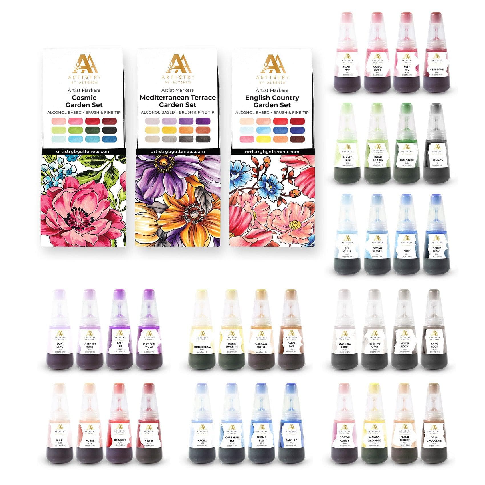 altenew-artist-alcohol-marker-36-farben-nachf-llung-set image 1
