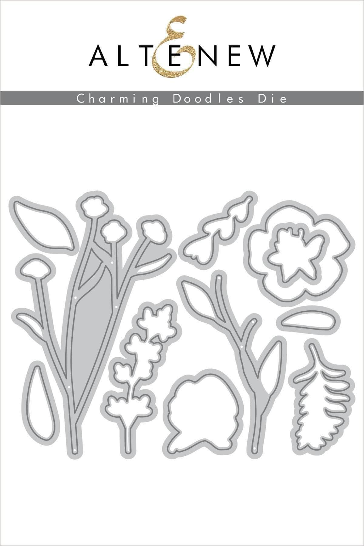 altenew-charming-doodles-stanzschablonen-11-teilig image 1