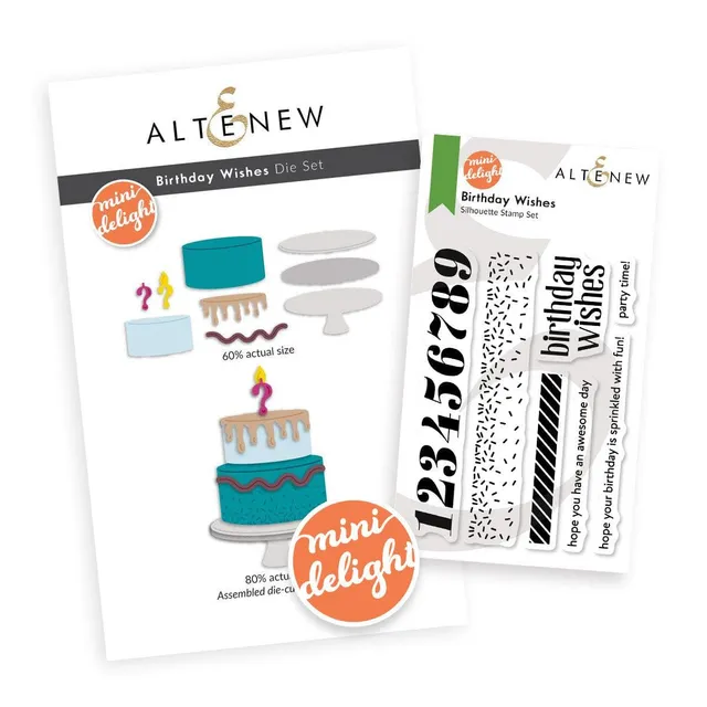 altenew-mini-delight-birthday-wishes-stempel-stanzen-set-torte image 1
