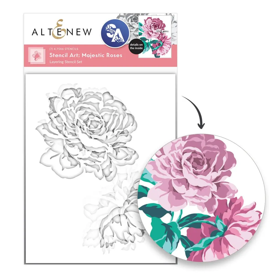 altenew-majestic-roses-stencil-art-schablone-layering-7in1-rosen image 1