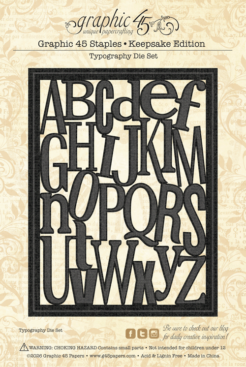 graphic-45-typography-keepsake-kit-165-tlg-mit-stanzformen image 2
