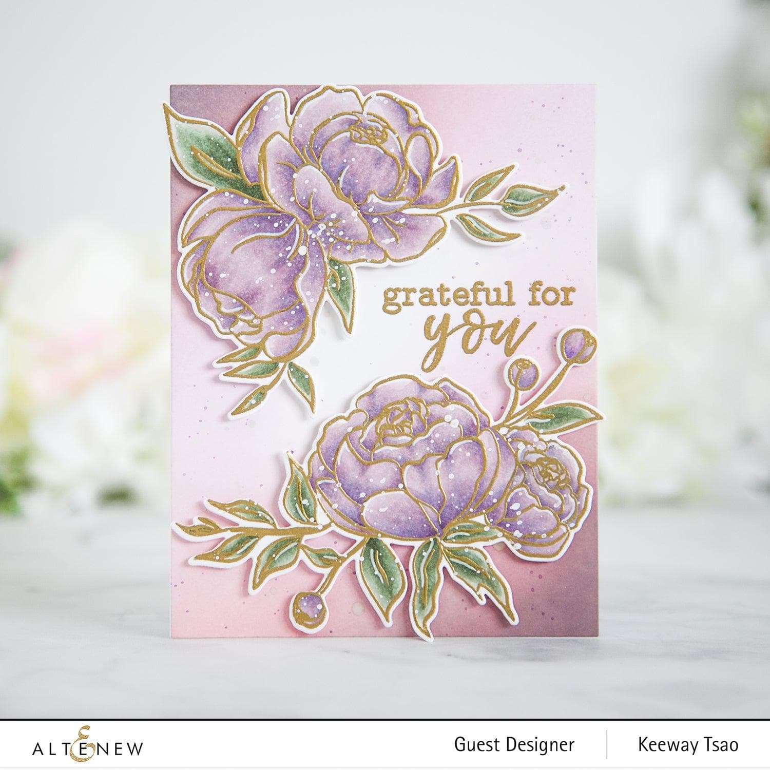 altenew-precious-peony-stempel-stanze-komplett-bundle-pfingstrose image 2