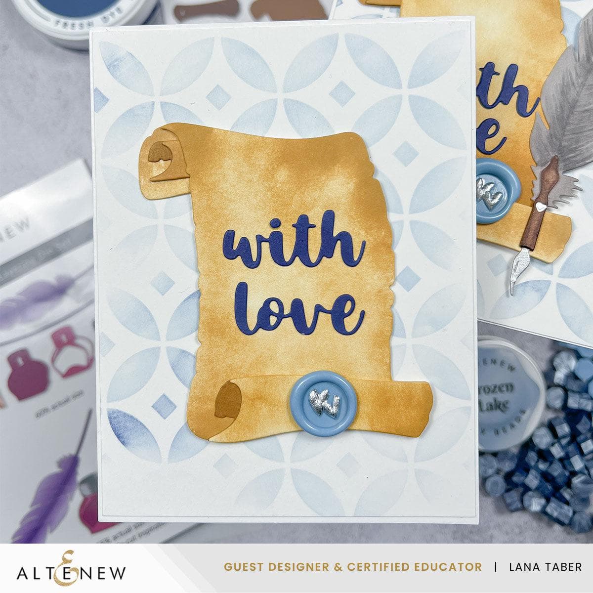 altenew-mini-double-hearts-siegelstempel-herzen-3d image 3