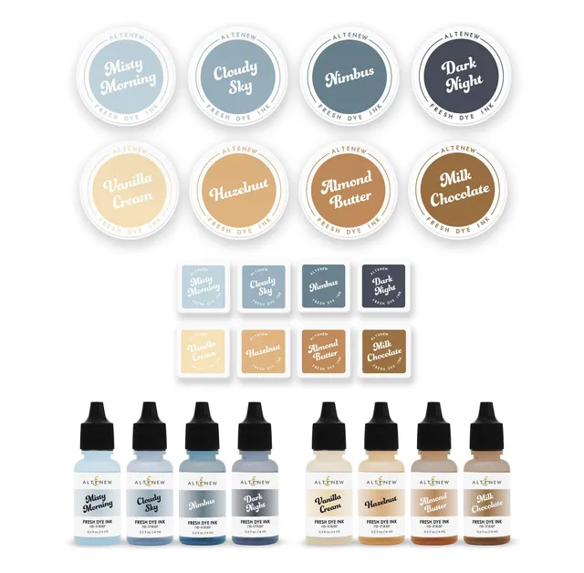 altenew-inks-sweet-serene-fresh-dye-ink-bundle-stempelkissen image 1