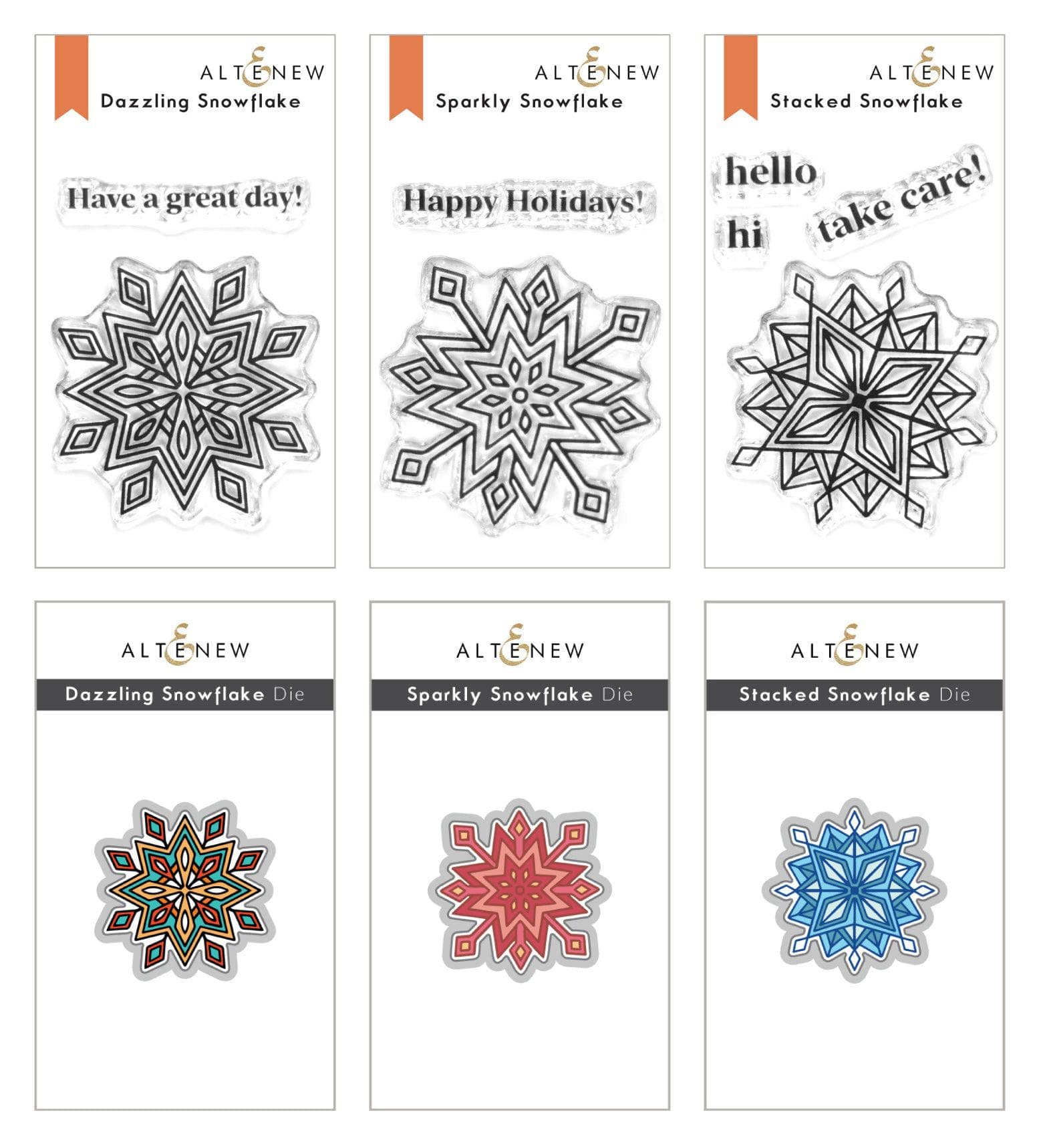 altenew-winter-magic-mini-stempel-stanzen-schneeflocken-set image 1