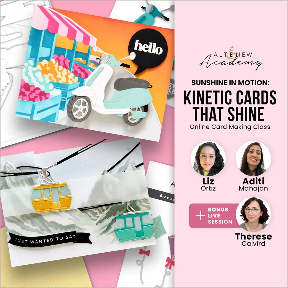 altenew-sunshine-in-motion-kinetic-cards-workshop-class-pass image 1
