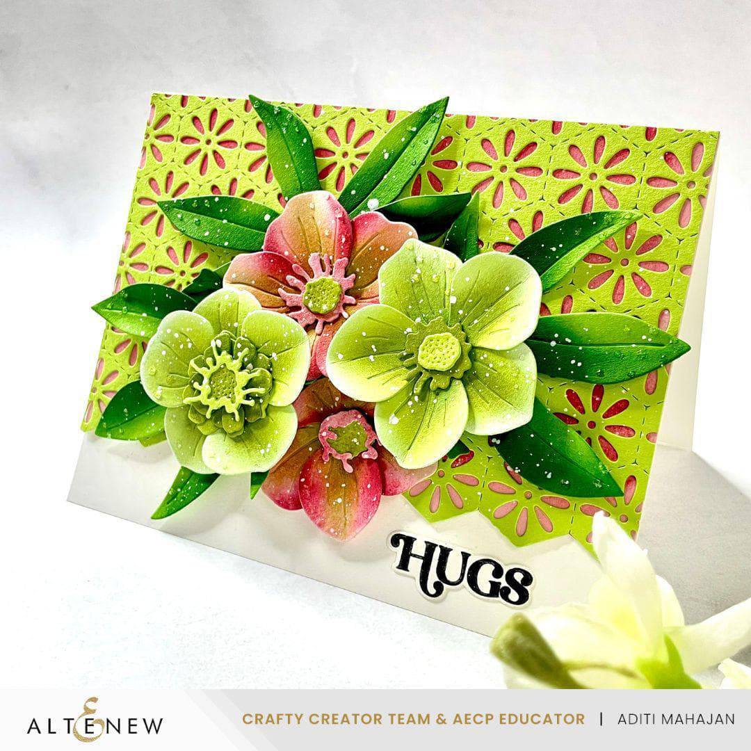 altenew-craft-a-flower-hellebore-stanzen-set-3d-blumig image 4