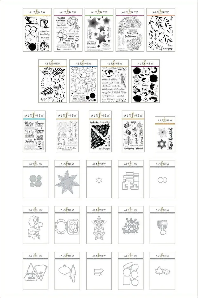 altenew-tis-the-season-stempel-stanzen-bundle-weihnachten image 1