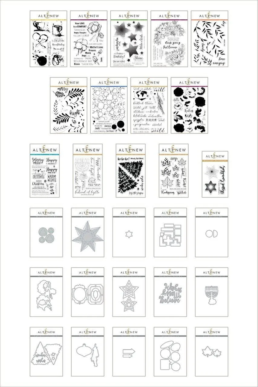 altenew-tis-the-season-stempel-stanzen-bundle-weihnachten image 1
