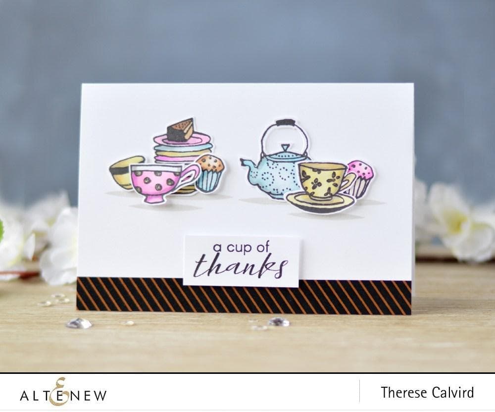 altenew-tea-time-stempel-stanzen-bundle-teekannen-6x8 image 2