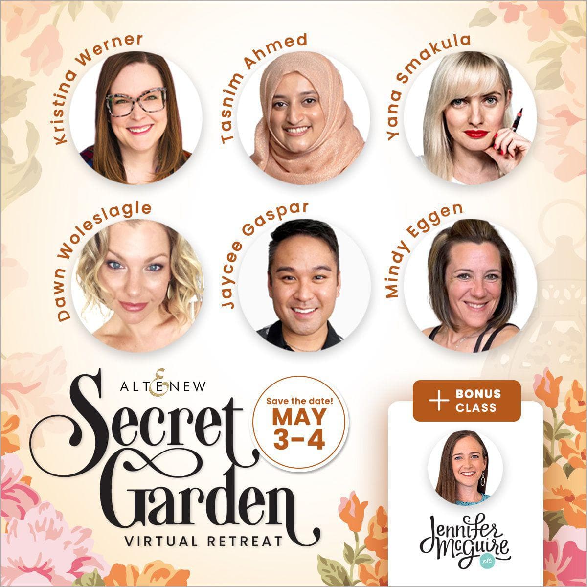 altenew-secret-garden-retreat-2025-workshop-online-pass image 2